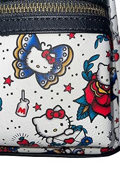 Loungefly Sanrio Hello Kitty Tattoo Allover Print Womens